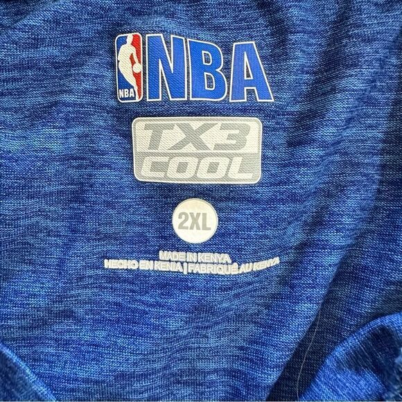 NBA blue Golden State Warriors T-shirt size 2XL - Picture 4 of 4